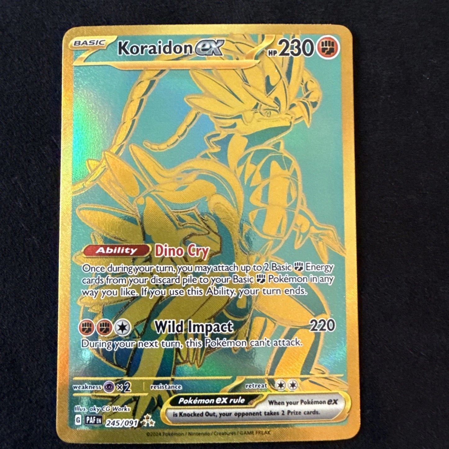 Koraidon ex 245/091 SV: Paldean Fates
