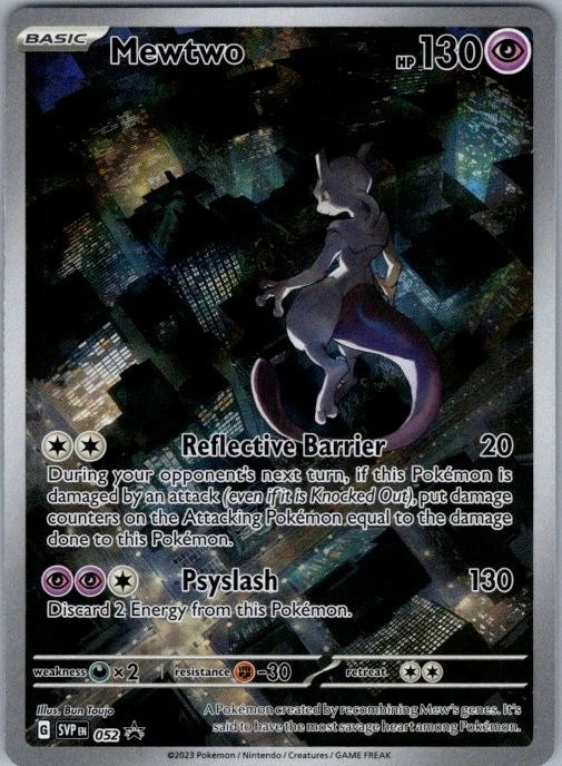 Mewtwo 052 Scarlet & Violet Promo Sealed