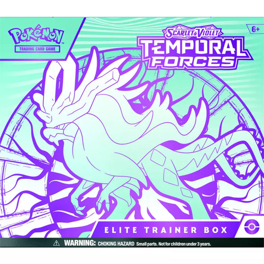 Pokemon Scarlet & Violet Temporal Forces Walking Wake ETB