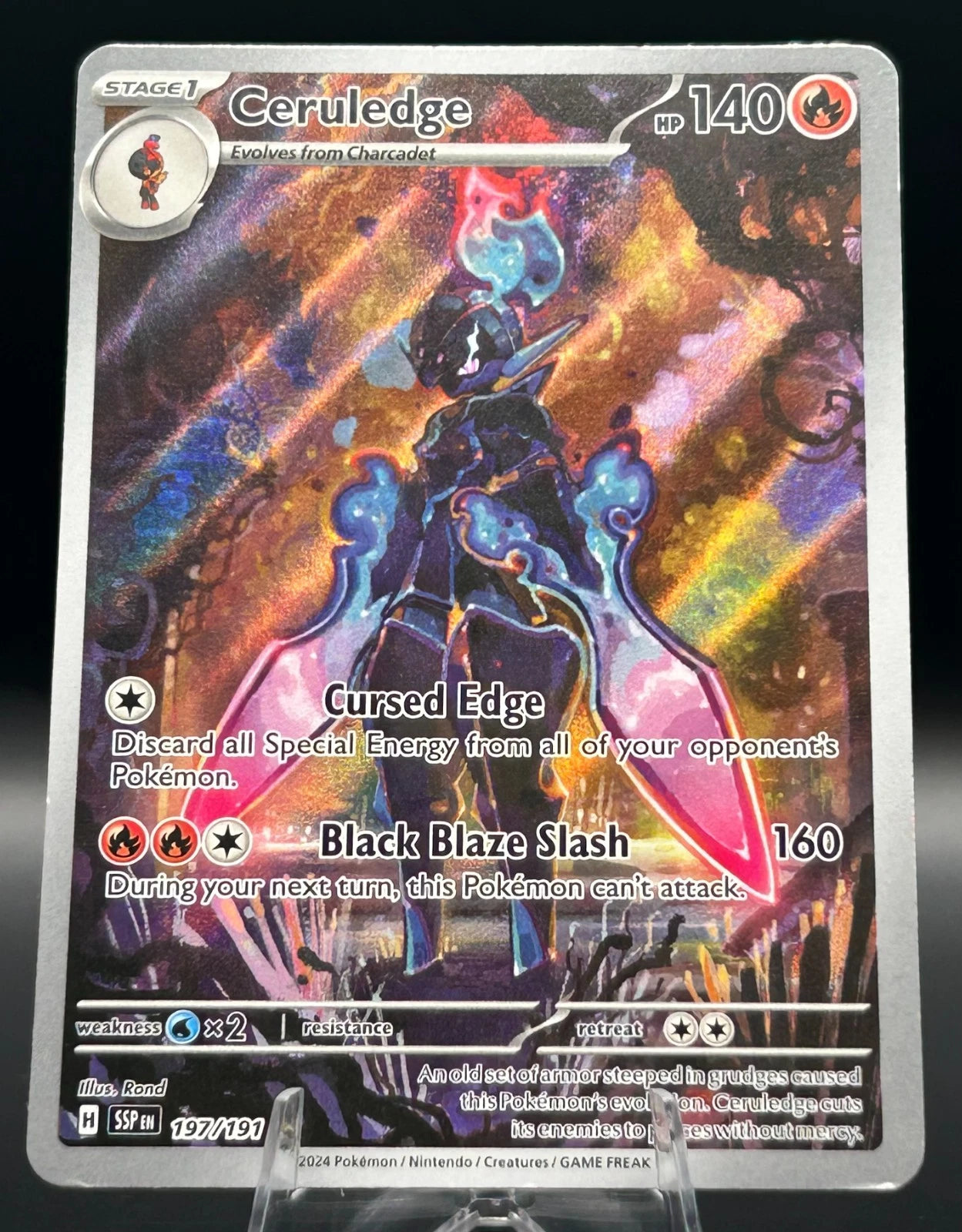 Ceruledge Scarlet & Violet Surging Sparks 197/191