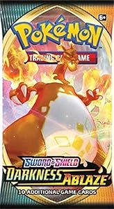 Pokemon Sword and Shield Darkness Ablaze Booter Pack