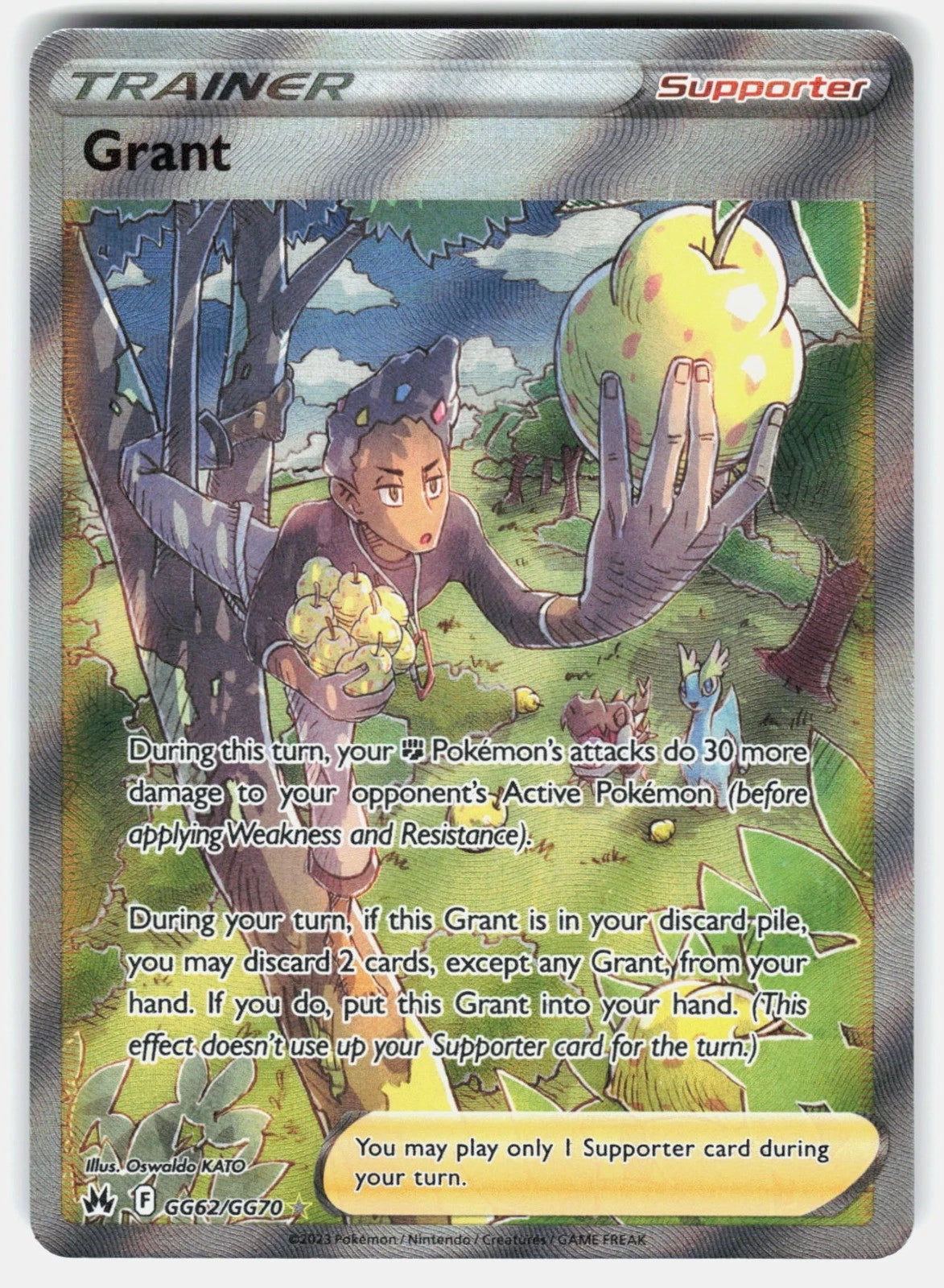 Grant  Crown Zenith: Galarian Gallery GG62/GG70 NM