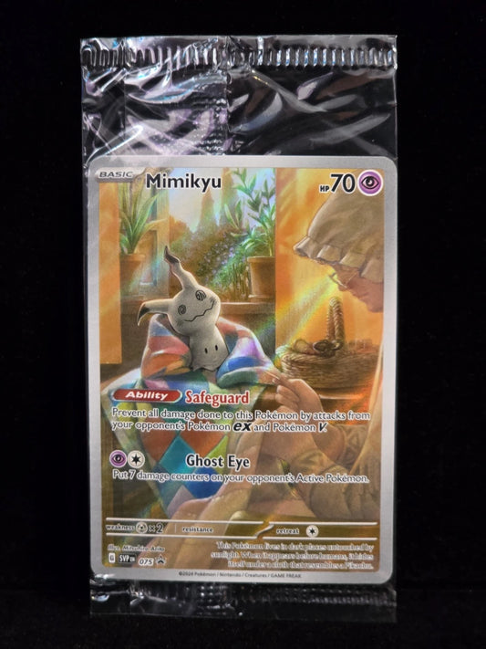 Mimikyu 075 Scarlet & Violet *Sealed* Black Star Promo