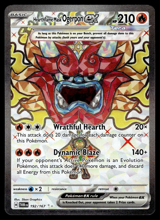 Hearthflame Mask Ogerpon ex Twilight Masquerade