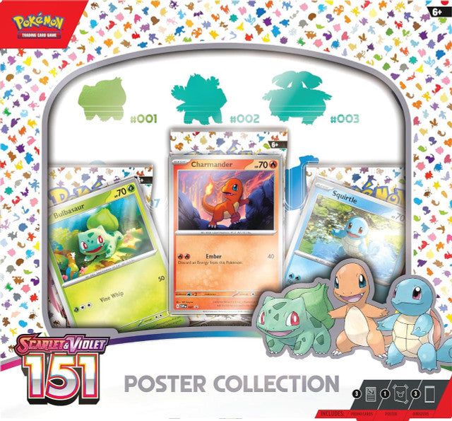 Pokemon 151 Poster Collection Box