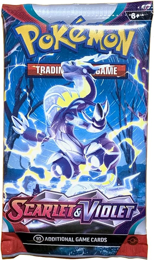 Pokemon Scarlet and Violet Booster pack