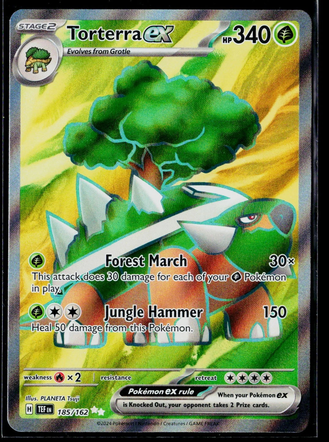 Temporal Forces #185/162 Torterra ex