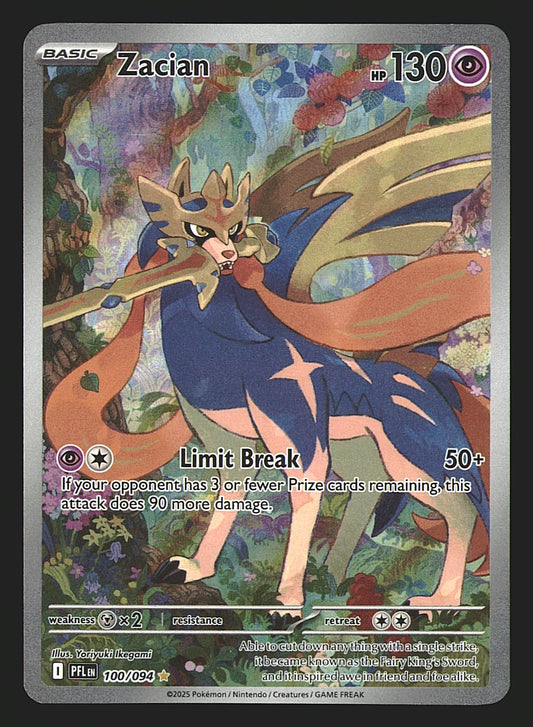 Zacian Phantasmal Flames 100/094